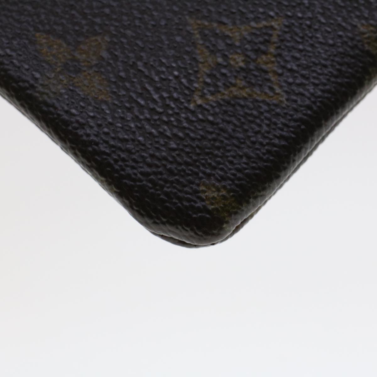 LOUIS VUITTON Monogram Pochette Cles Coin Purse M62650 LV 45623