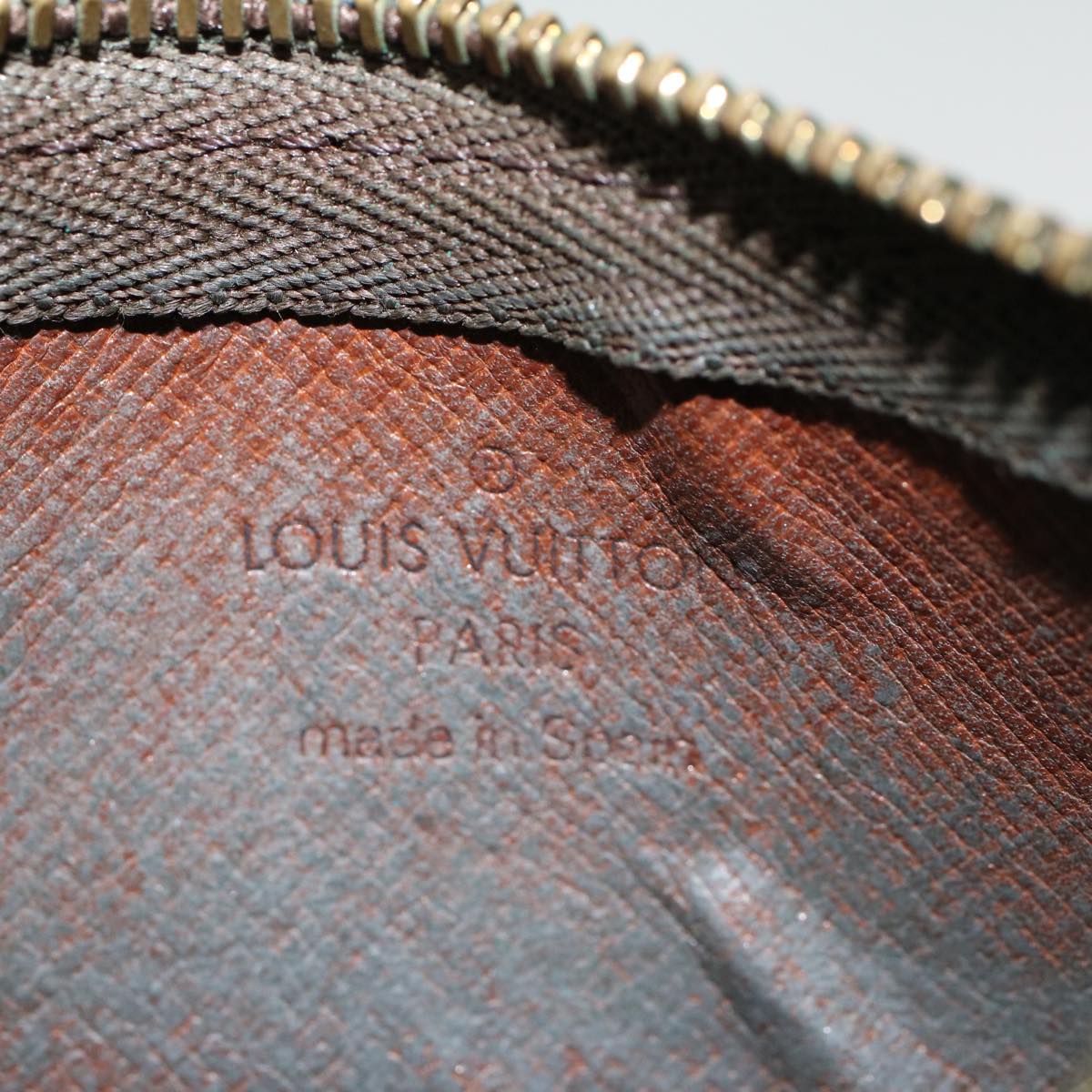 LOUIS VUITTON Monogram Pochette Cles Coin Purse M62650 LV 45623