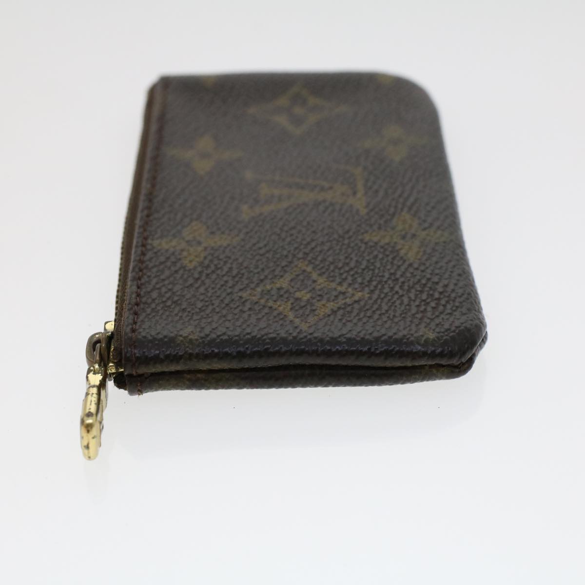 LOUIS VUITTON Monogram Pochette Cles Coin Purse M62650 LV 45623