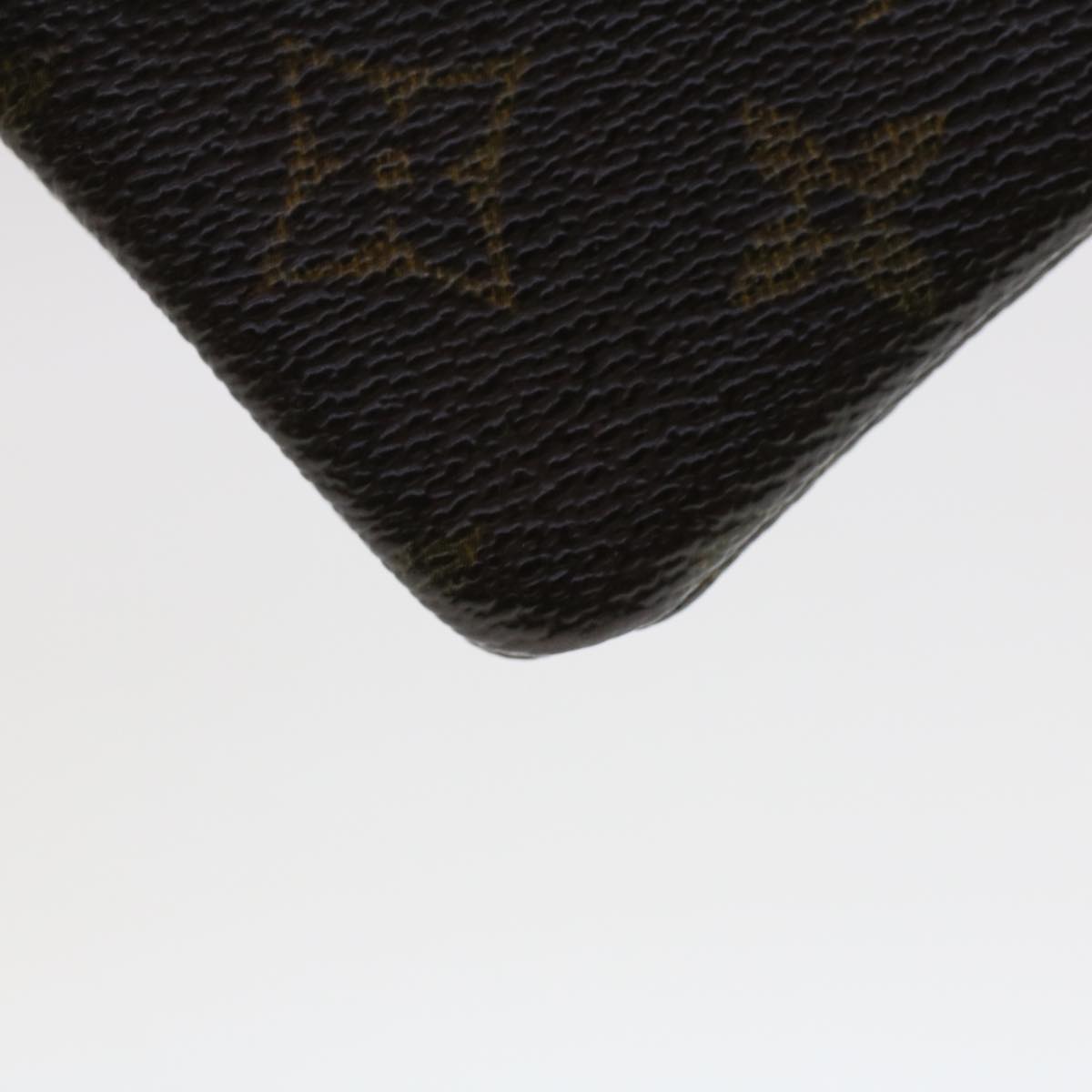 LOUIS VUITTON Monogram Pochette Cles Coin Purse M62650 LV 45623