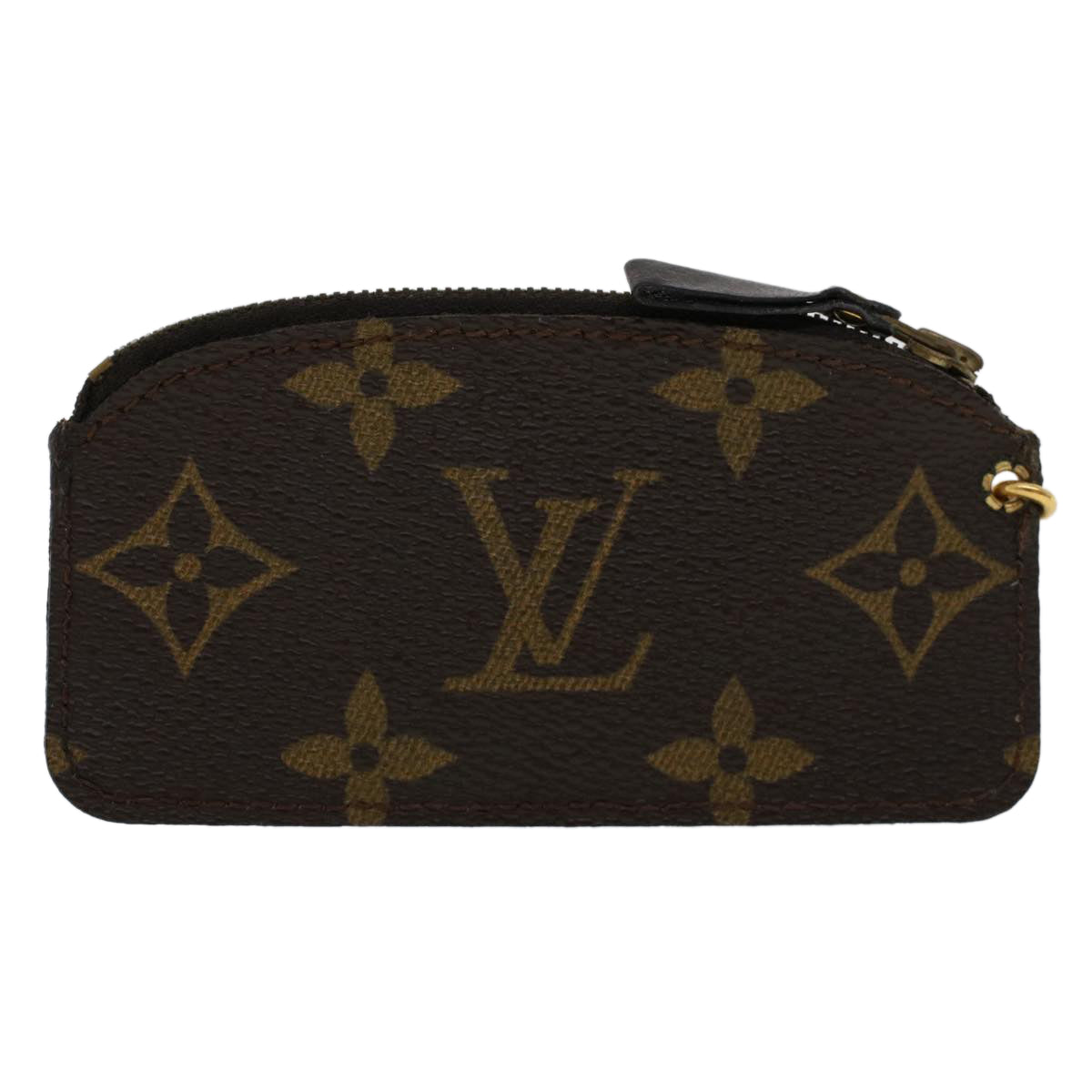 LOUIS VUITTON Monogram Etui Crepia Coin Purse M62690 LV 45624
