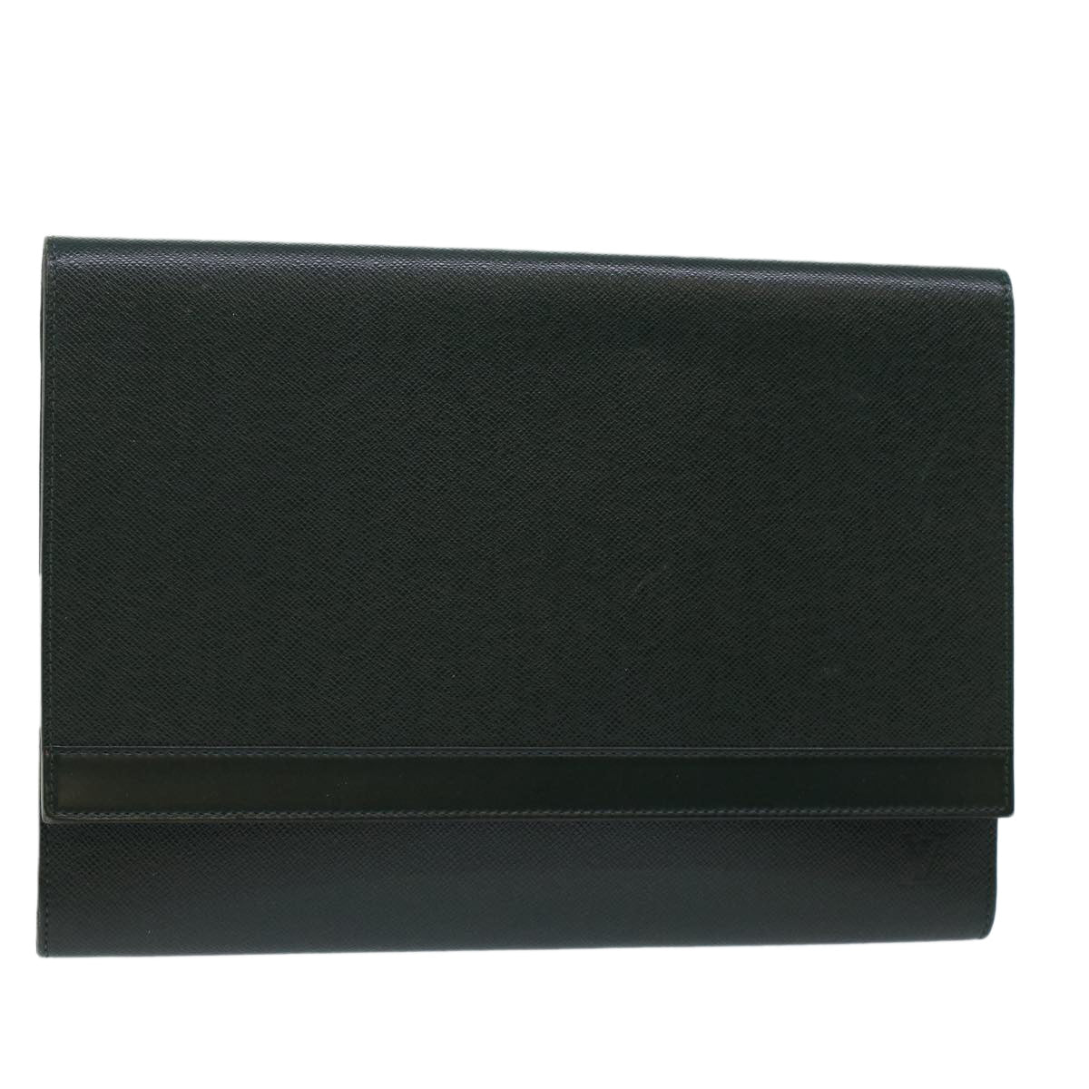 LOUIS VUITTON Taiga Leather Clutch Bag Epicea LV 45625