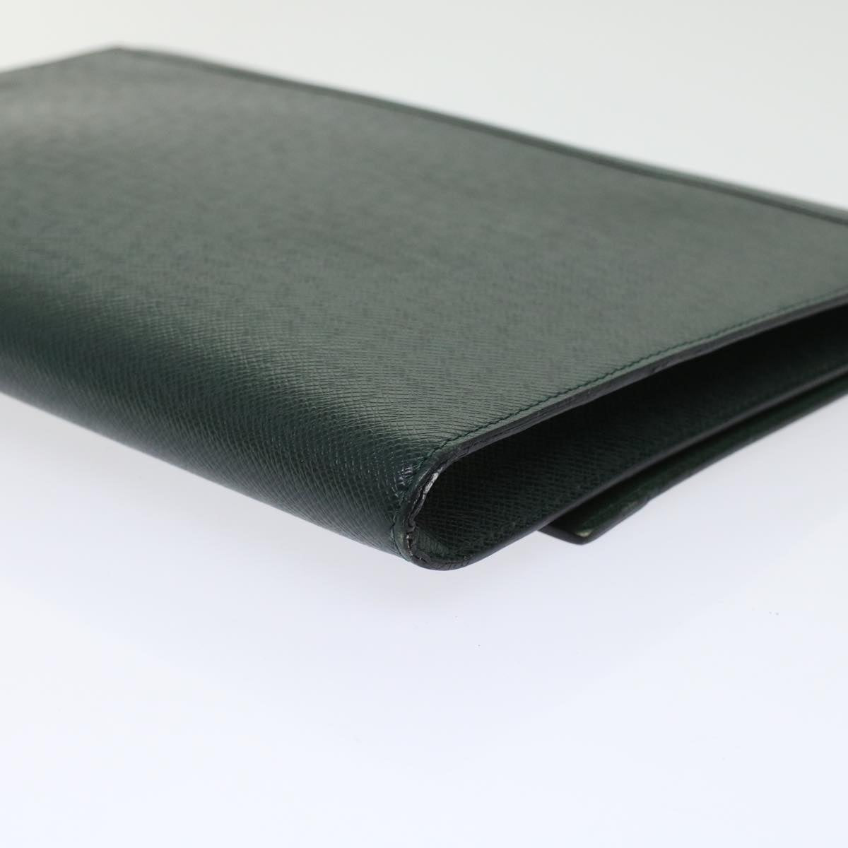 LOUIS VUITTON Taiga Leather Clutch Bag Epicea LV 45625