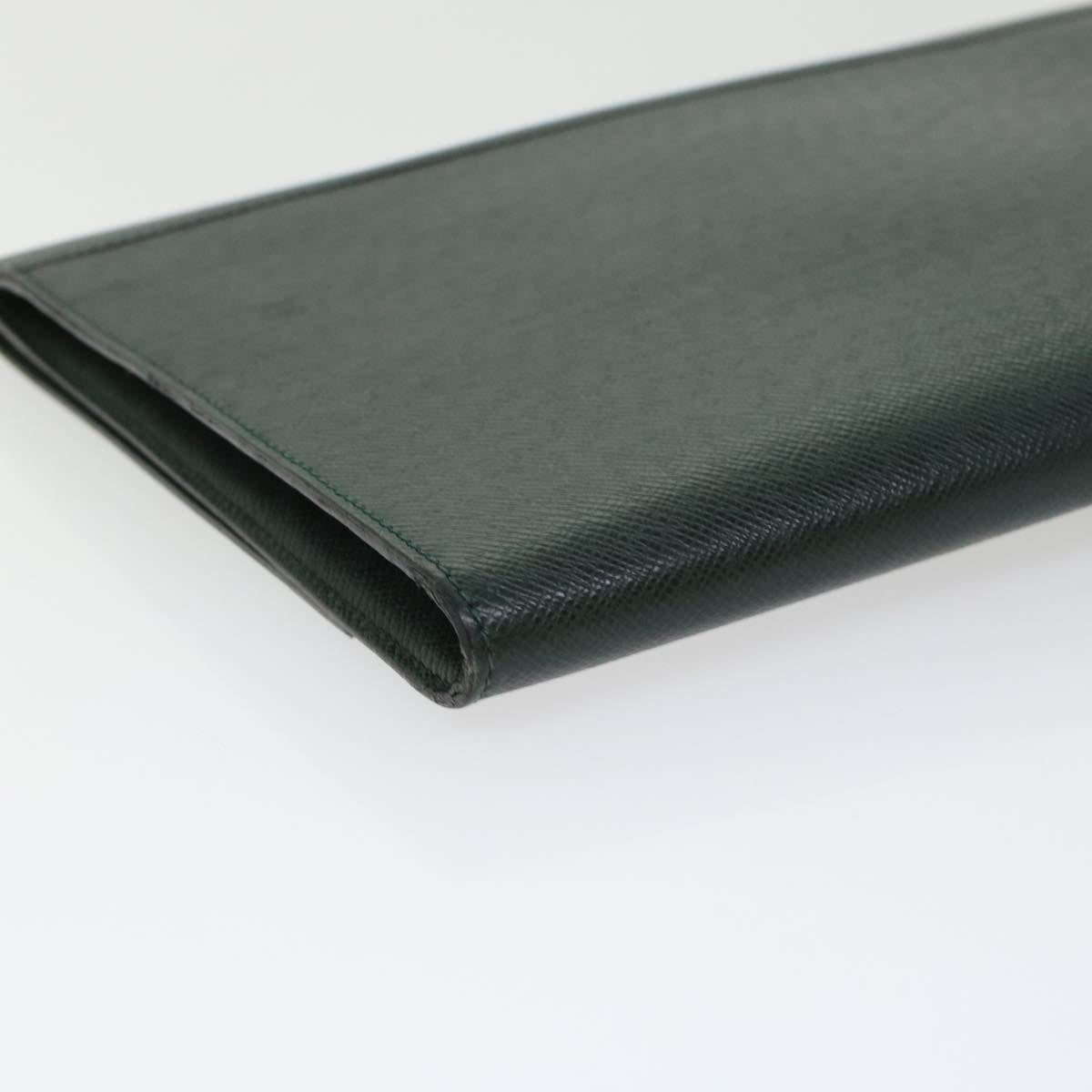 LOUIS VUITTON Taiga Leather Clutch Bag Epicea LV 45625