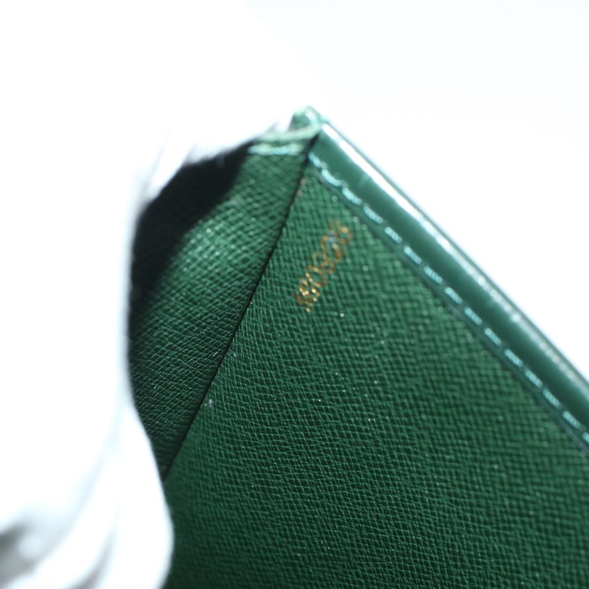 LOUIS VUITTON Taiga Leather Clutch Bag Epicea LV 45625