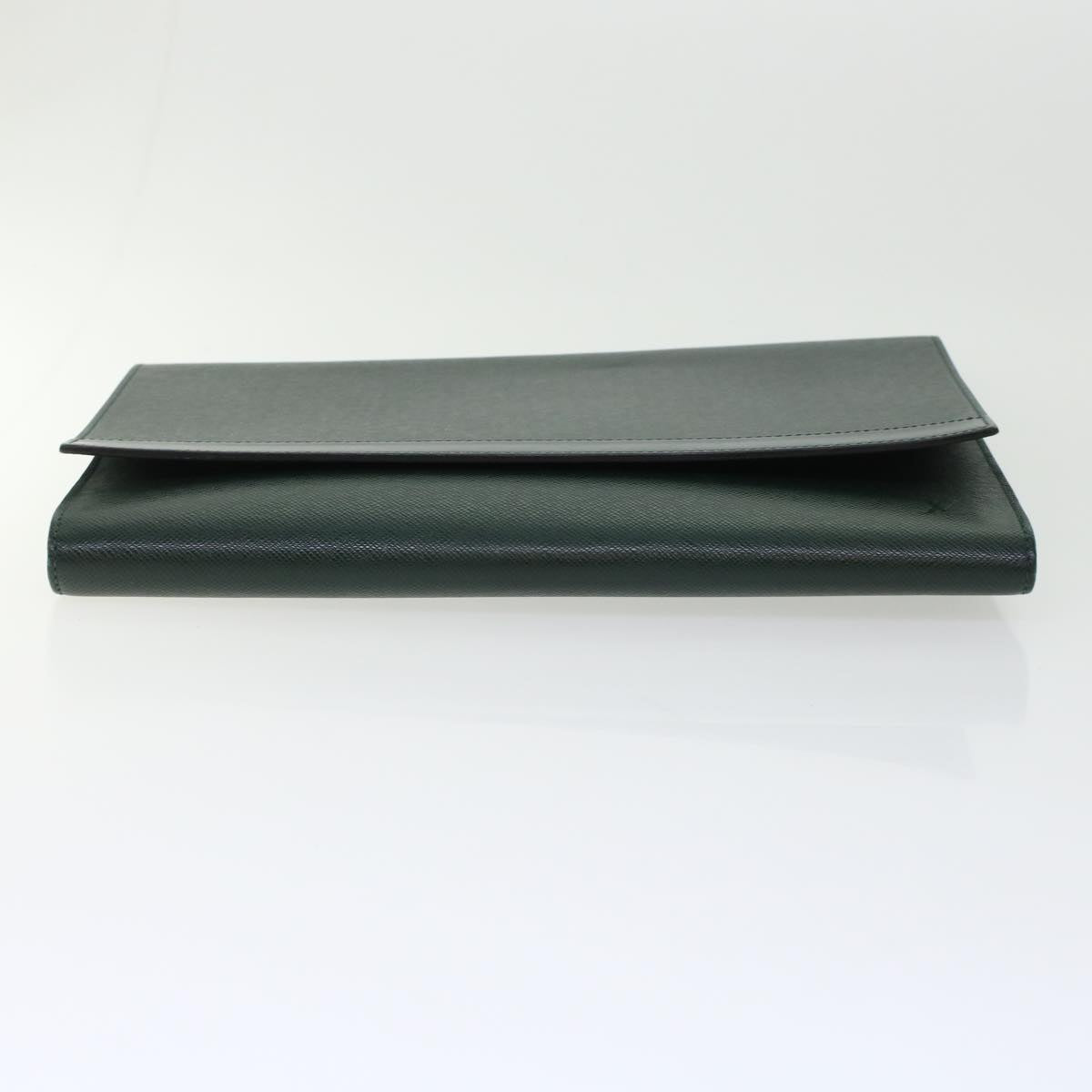 LOUIS VUITTON Taiga Leather Clutch Bag Epicea LV 45625