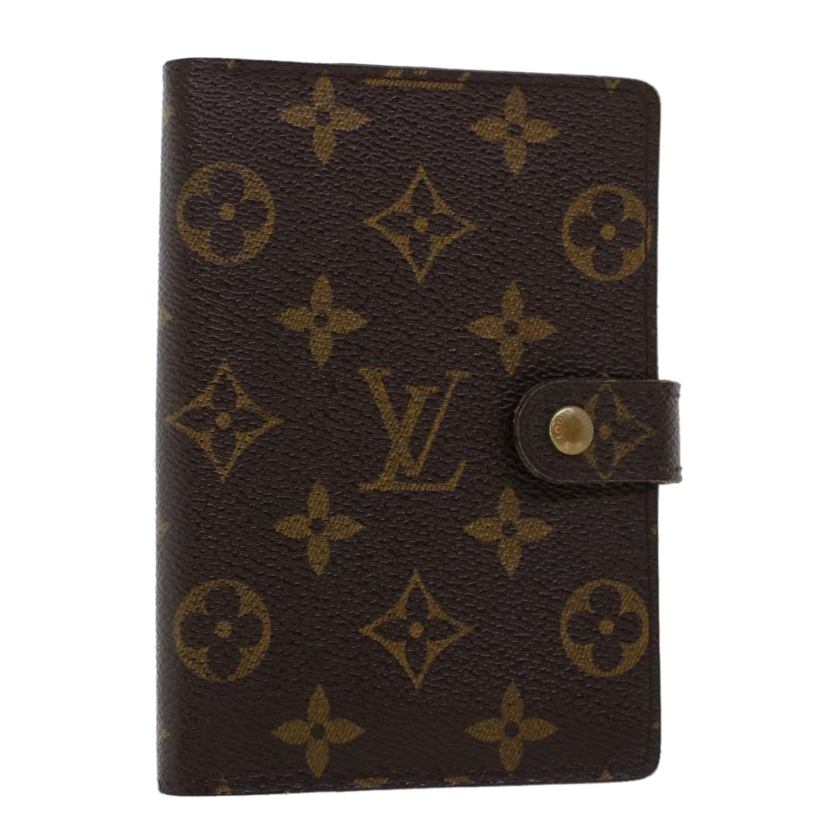 LOUIS VUITTON Monogram Agenda PM Day Planner Cover R20005 LV 45627