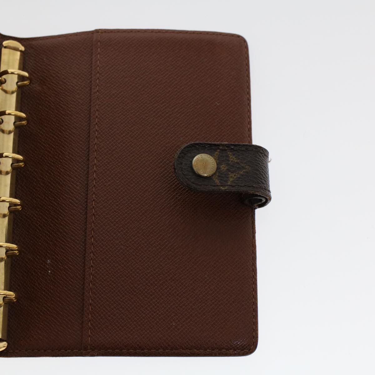 LOUIS VUITTON Monogram Agenda PM Day Planner Cover R20005 LV 45627