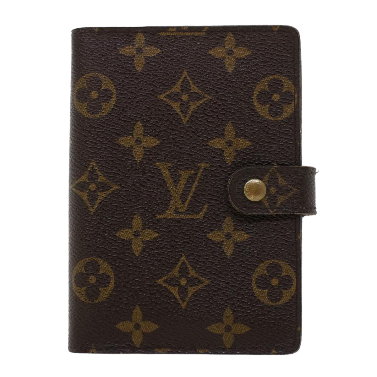 LOUIS VUITTON Monogram Agenda PM Day Planner Cover R20005 LV 45627