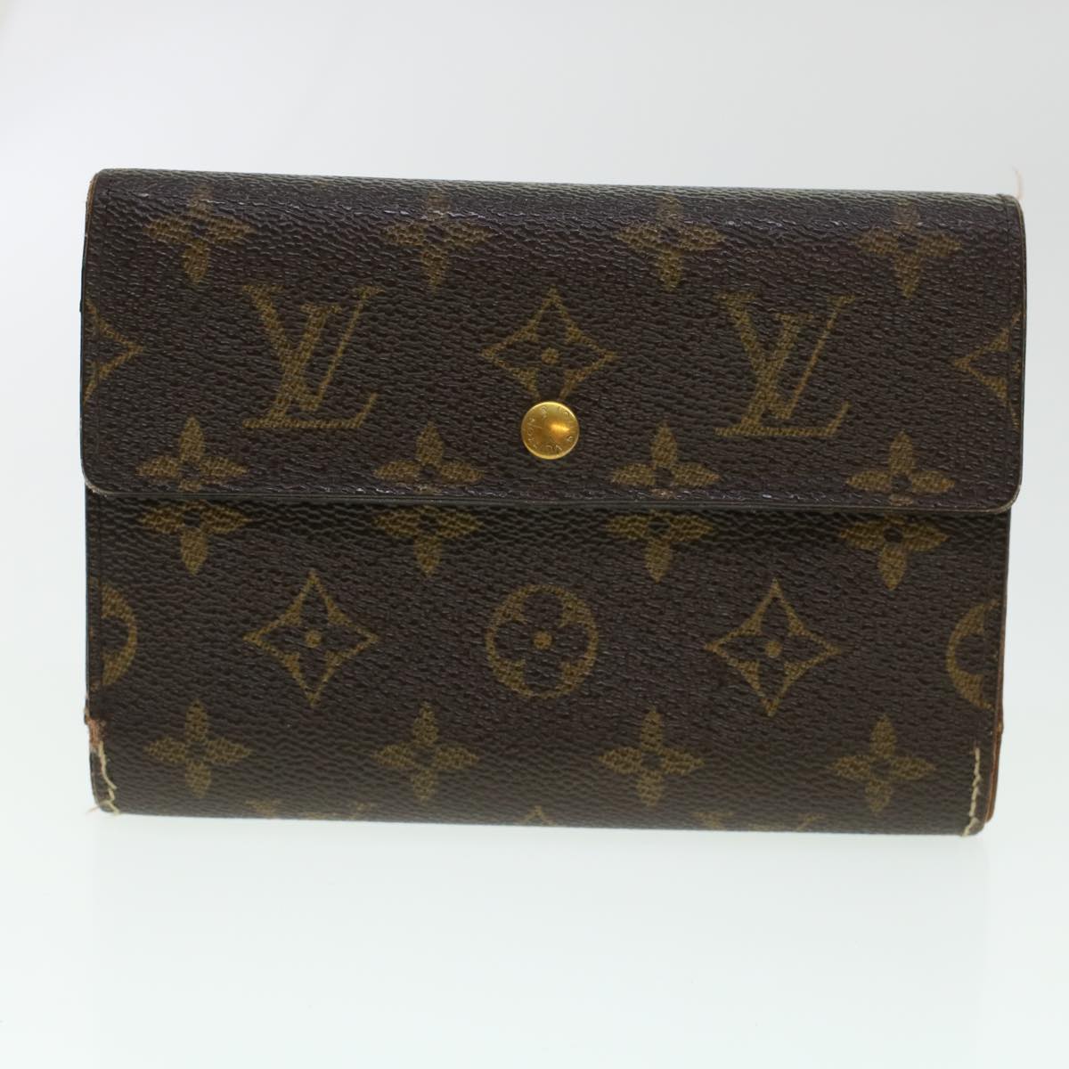LOUIS VUITTON Monogram Wallet 3Set LV 45628