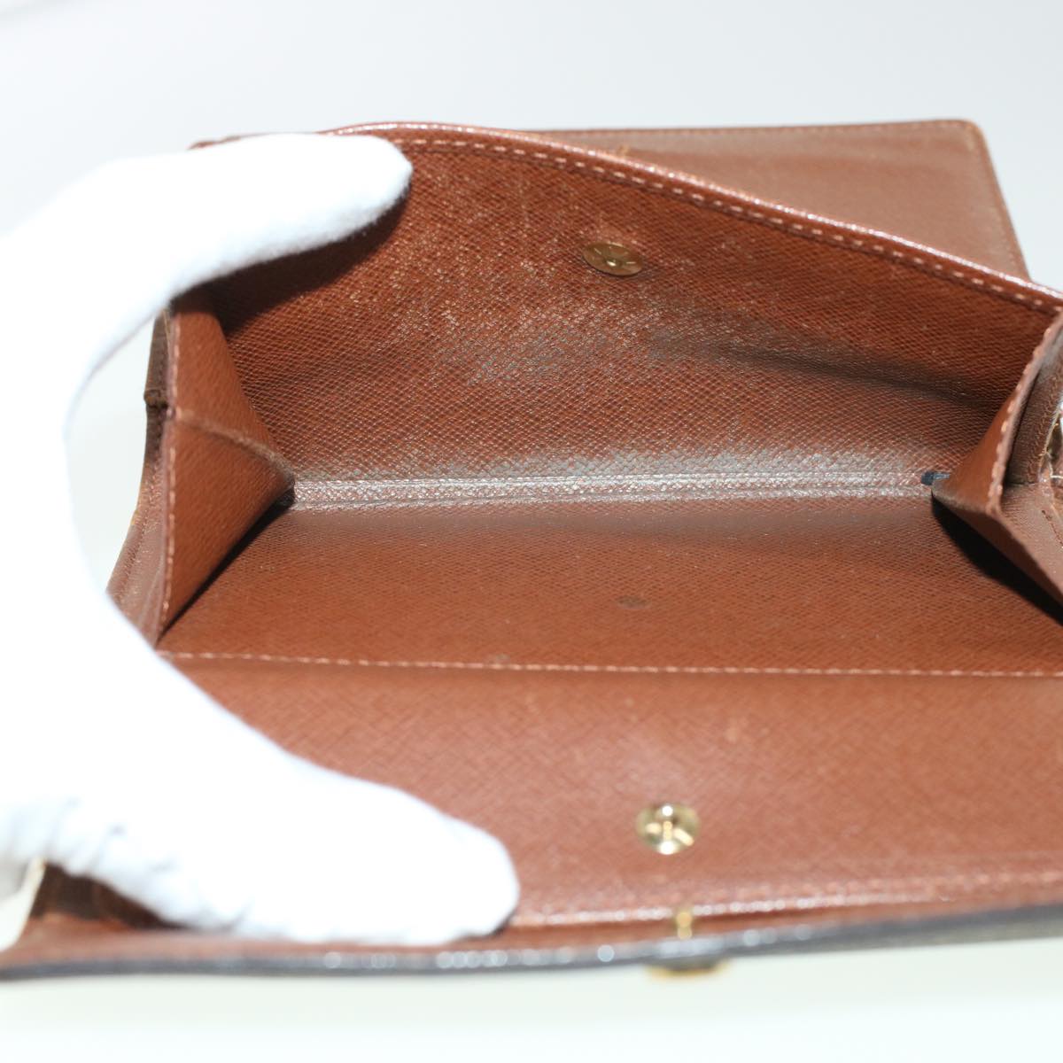 LOUIS VUITTON Monogram Wallet 3Set LV 45628