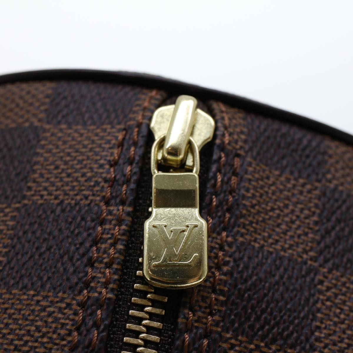 LOUIS VUITTON Damier Ebene Papillon 30 Hand Bag N51303 LV 45635A