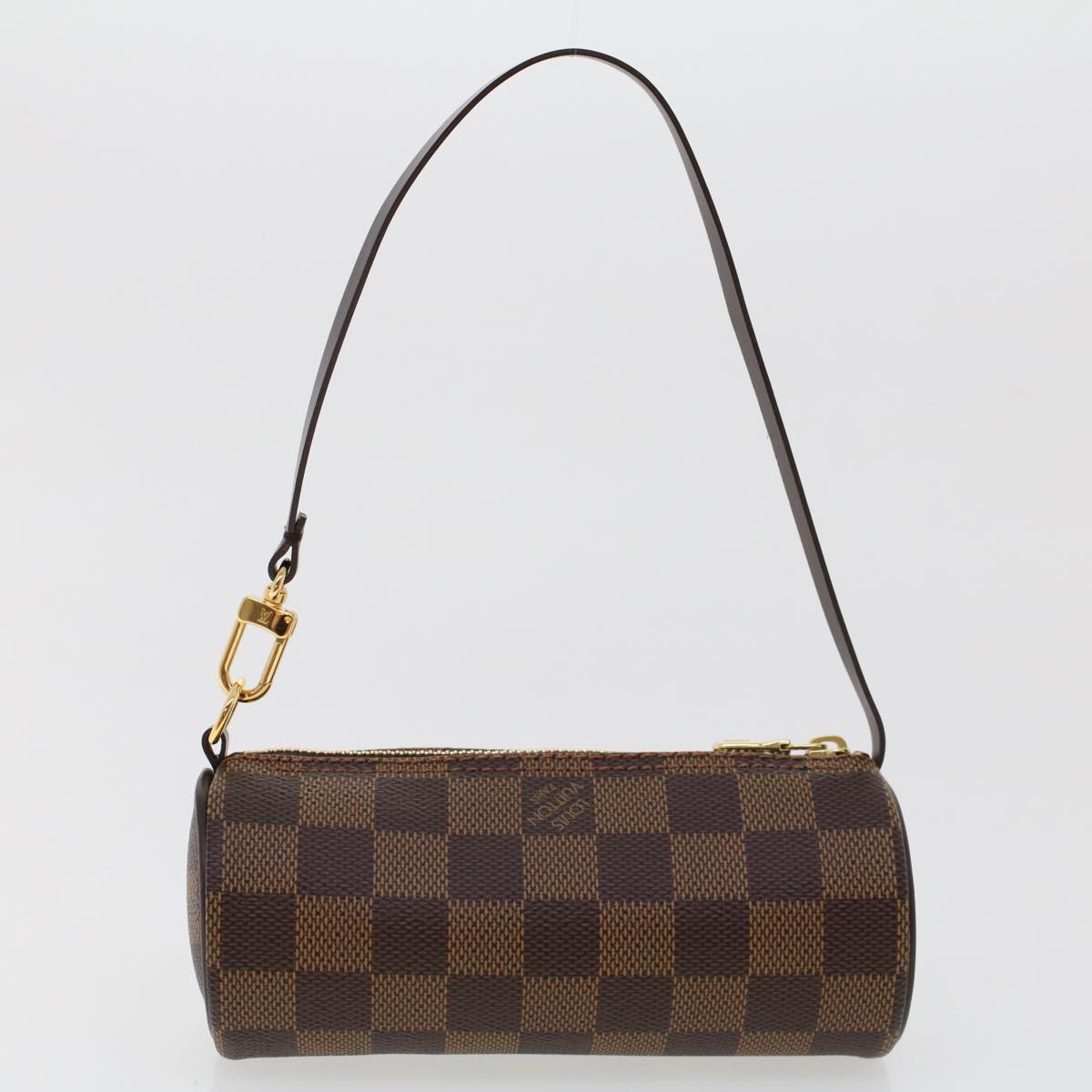 LOUIS VUITTON Damier Ebene Papillon 30 Hand Bag N51303 LV 45635A