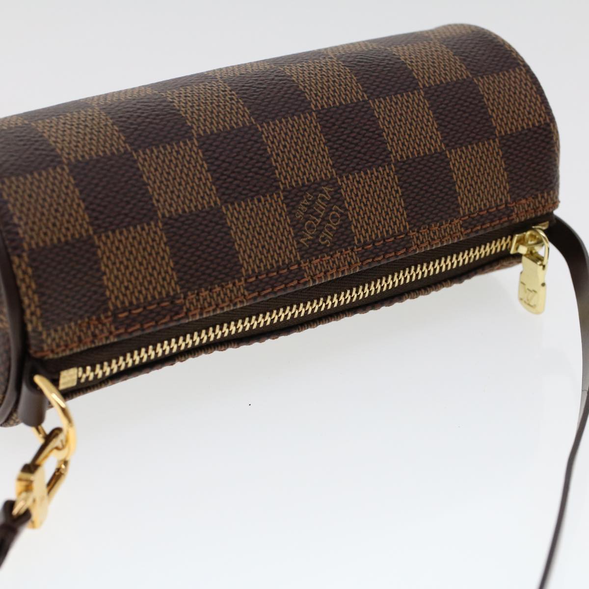 LOUIS VUITTON Damier Ebene Papillon 30 Hand Bag N51303 LV 45635A