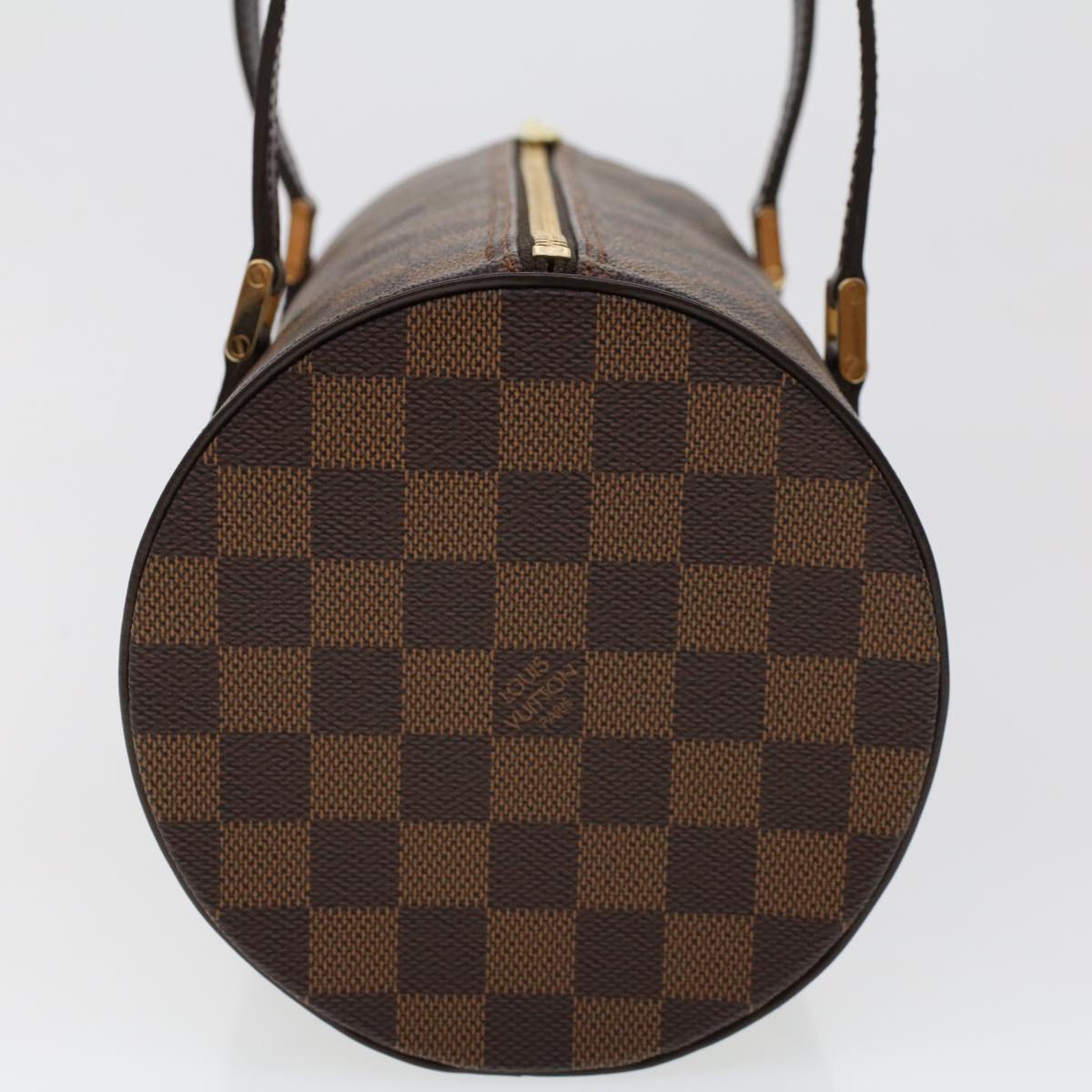 LOUIS VUITTON Damier Ebene Papillon 30 Hand Bag N51303 LV 45635A