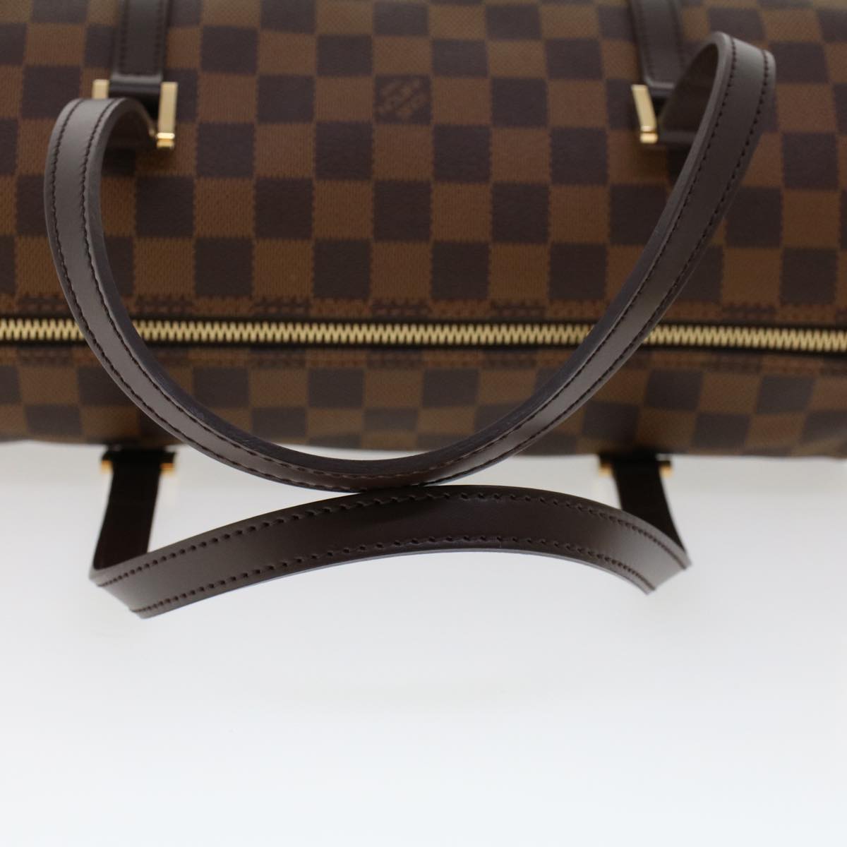 LOUIS VUITTON Damier Ebene Papillon 30 Hand Bag N51303 LV 45635A