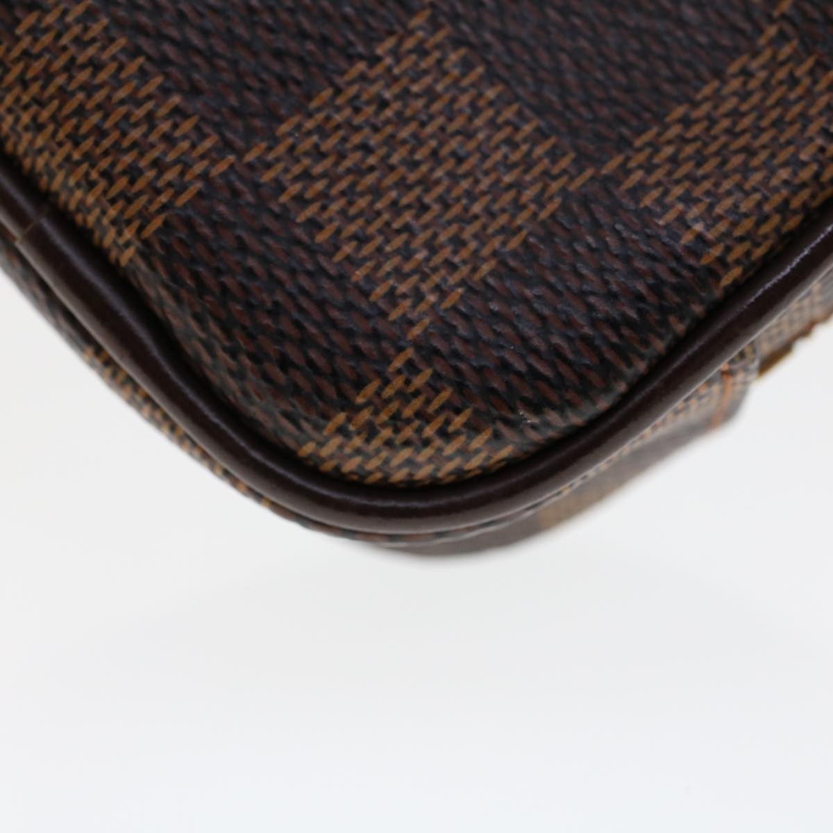LOUIS VUITTON Damier Ebene Etui Okapi PM Pouch N61738 LV 45636