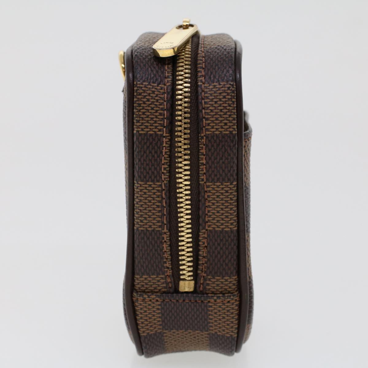 LOUIS VUITTON Damier Ebene Etui Okapi PM Pouch N61738 LV 45636