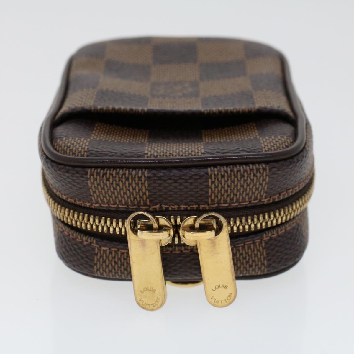 LOUIS VUITTON Damier Ebene Etui Okapi PM Pouch N61738 LV 45636