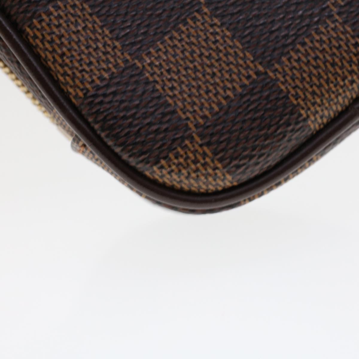LOUIS VUITTON Damier Ebene Etui Okapi PM Pouch N61738 LV 45636