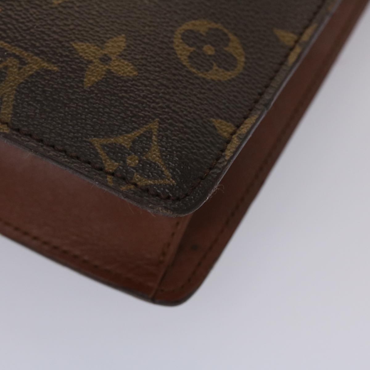 LOUIS VUITTON Monogram Monceau 28 Hand Bag 2way M51185 LV 45646