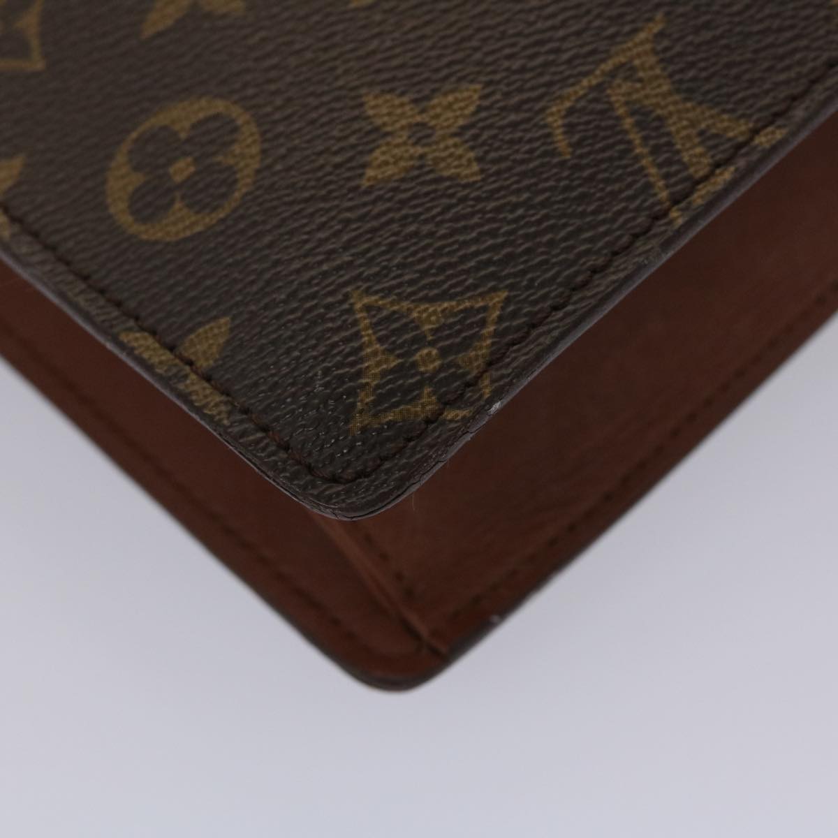 LOUIS VUITTON Monogram Monceau 28 Hand Bag 2way M51185 LV 45646
