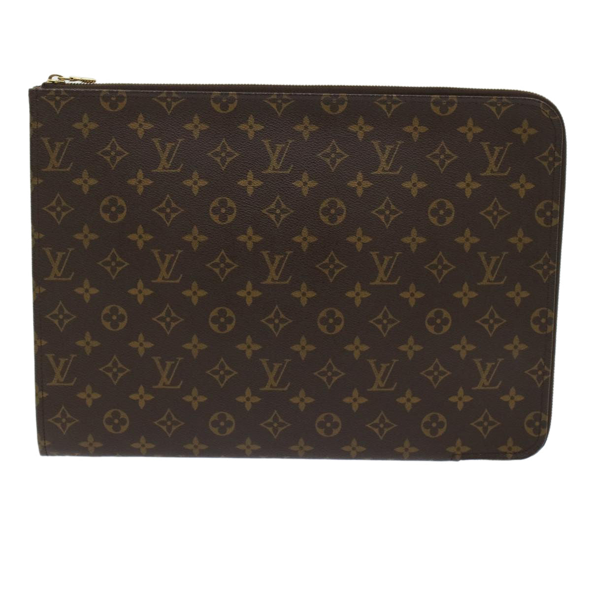 LOUIS VUITTON Monogram Posh Documents Clutch Bag M53456 LV 45647A