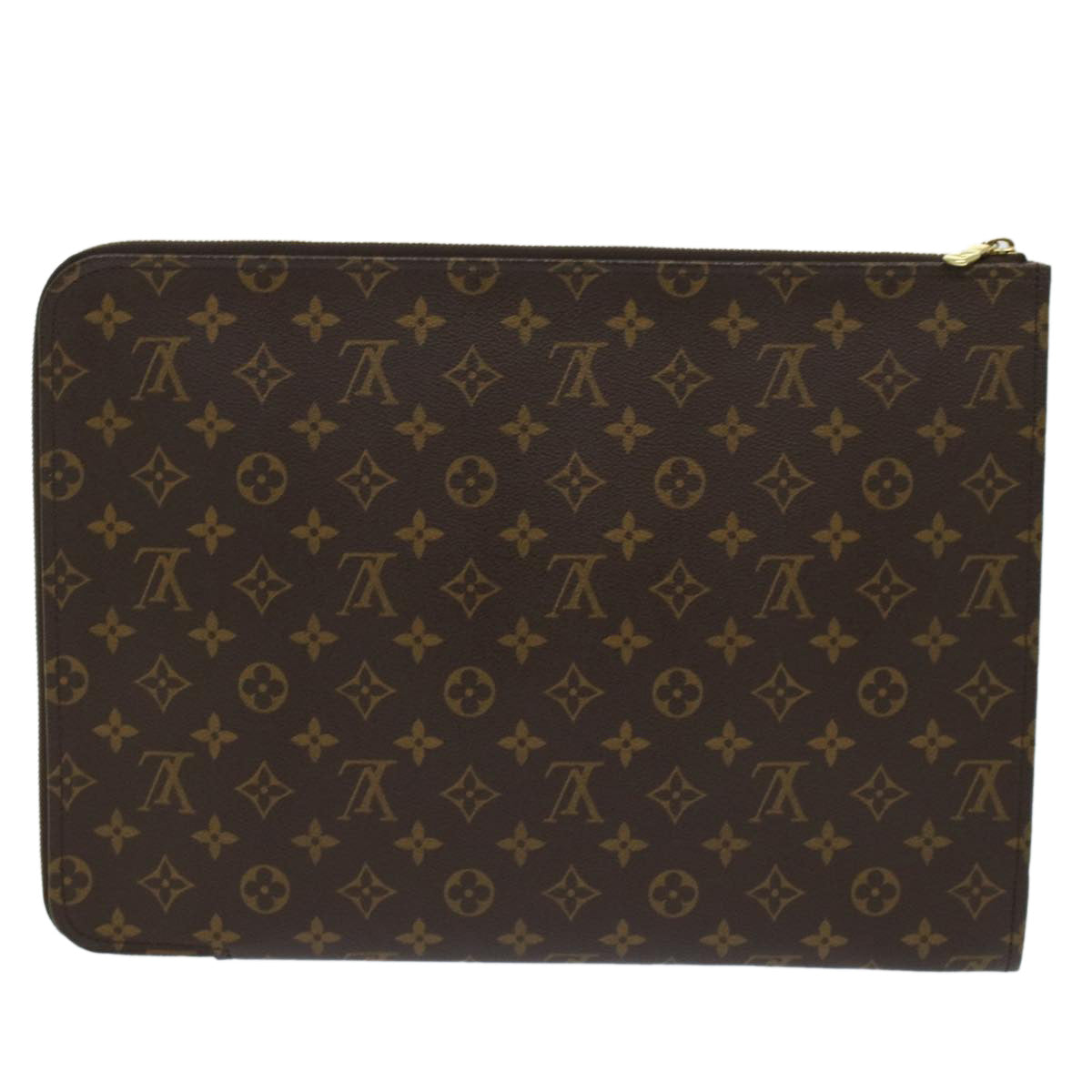 LOUIS VUITTON Monogram Posh Documents Clutch Bag M53456 LV 45647A