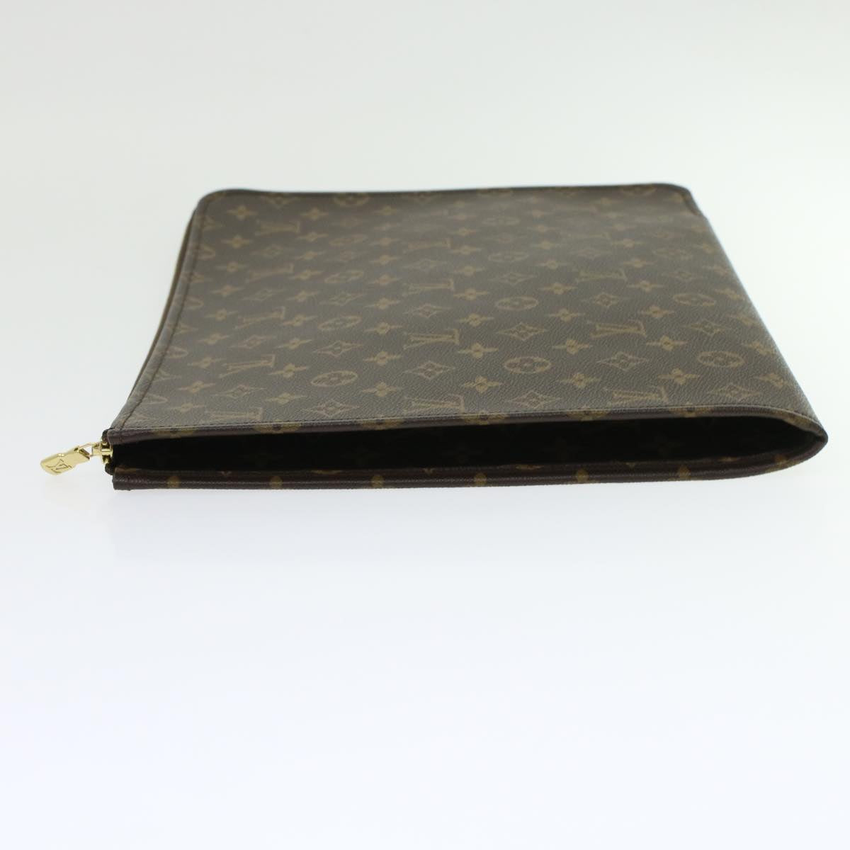 LOUIS VUITTON Monogram Posh Documents Clutch Bag M53456 LV 45647A