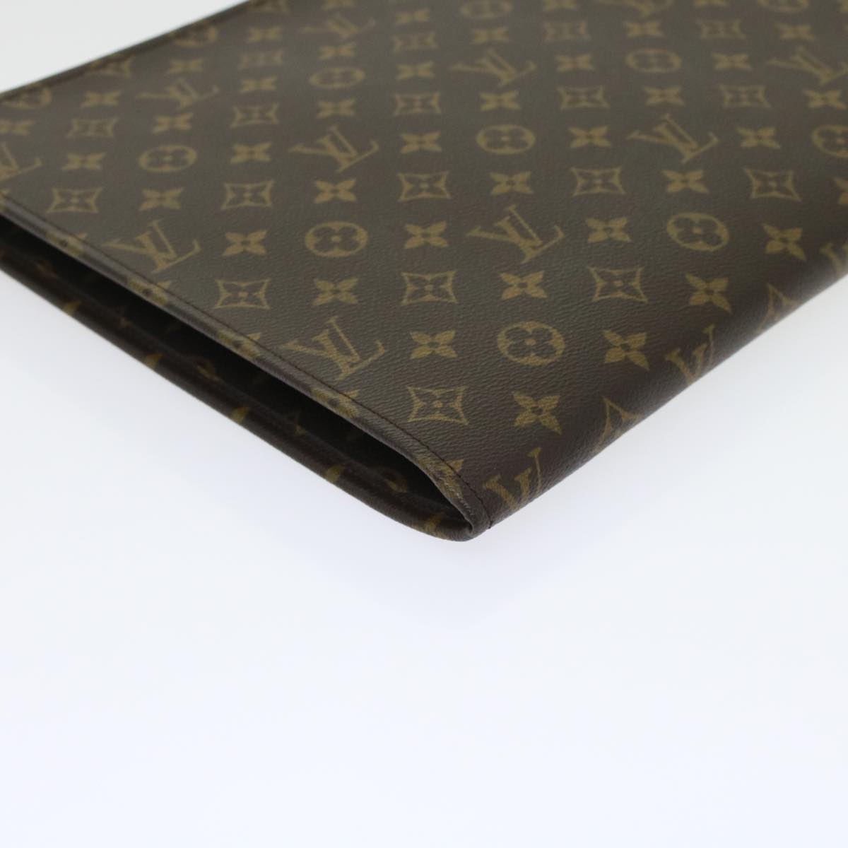 LOUIS VUITTON Monogram Posh Documents Clutch Bag M53456 LV 45647A