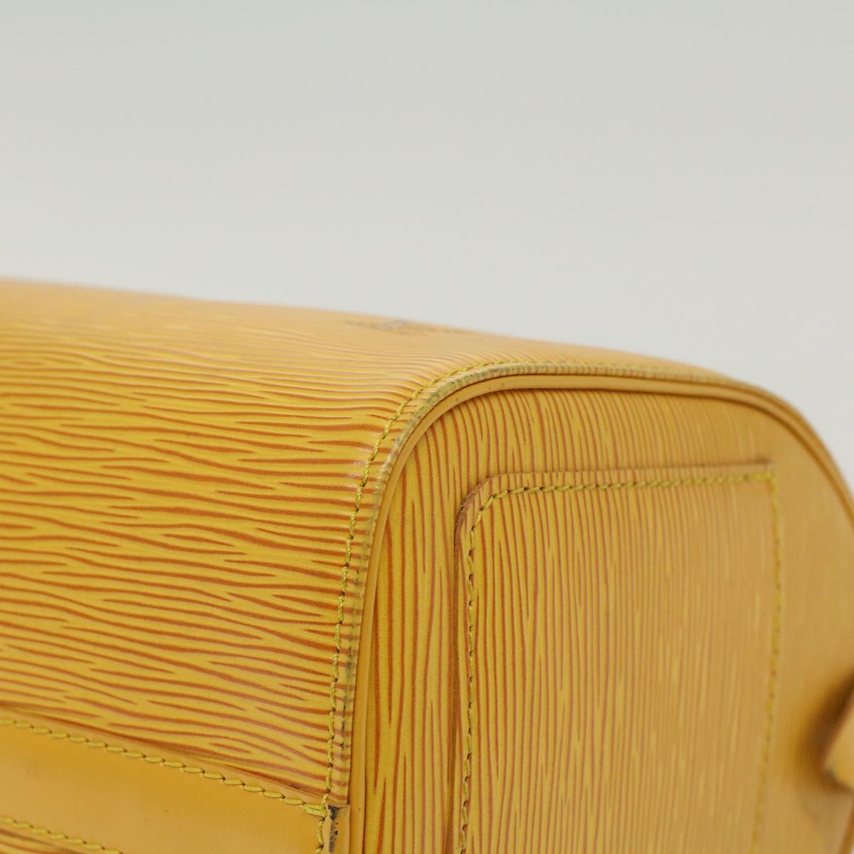 LOUIS VUITTON Epi Speedy 25 Hand Bag Tassili Yellow M43019 LV 45649
