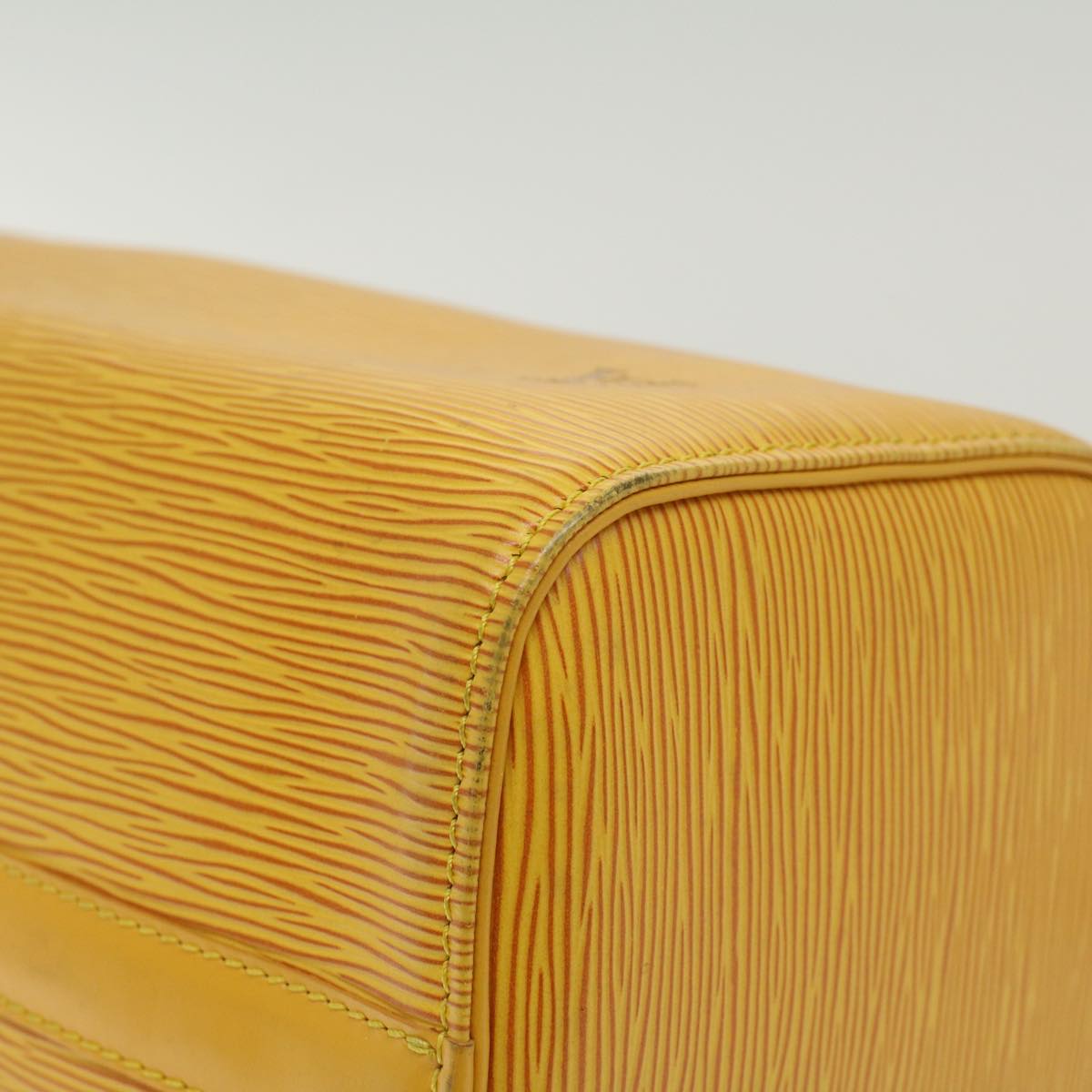 LOUIS VUITTON Epi Speedy 25 Hand Bag Tassili Yellow M43019 LV 45649