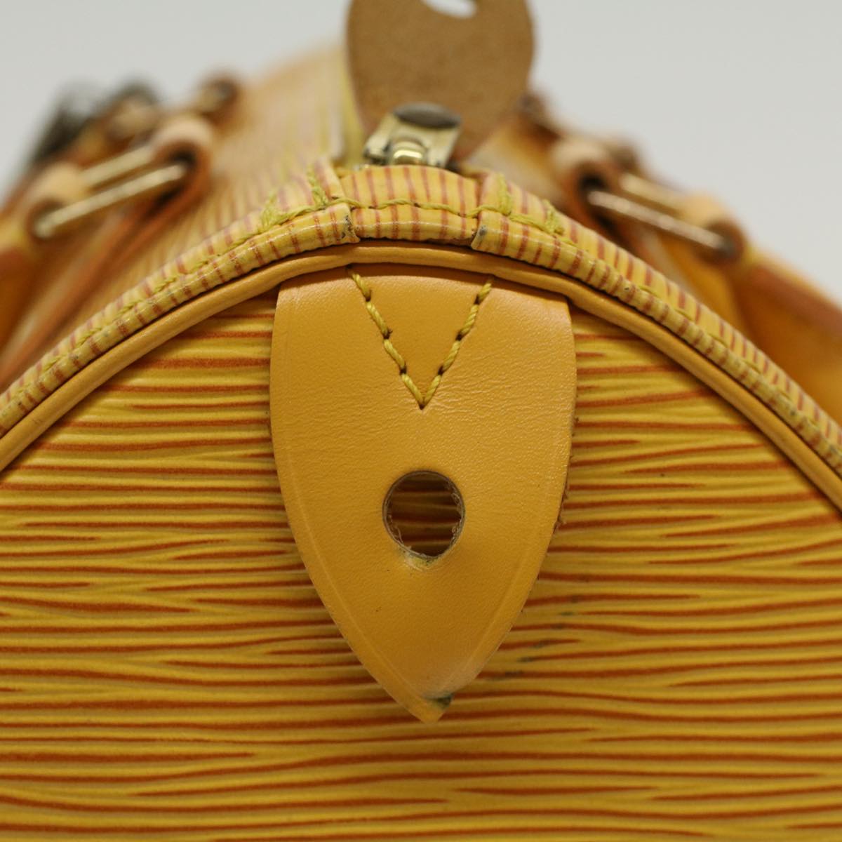 LOUIS VUITTON Epi Speedy 25 Hand Bag Tassili Yellow M43019 LV 45649