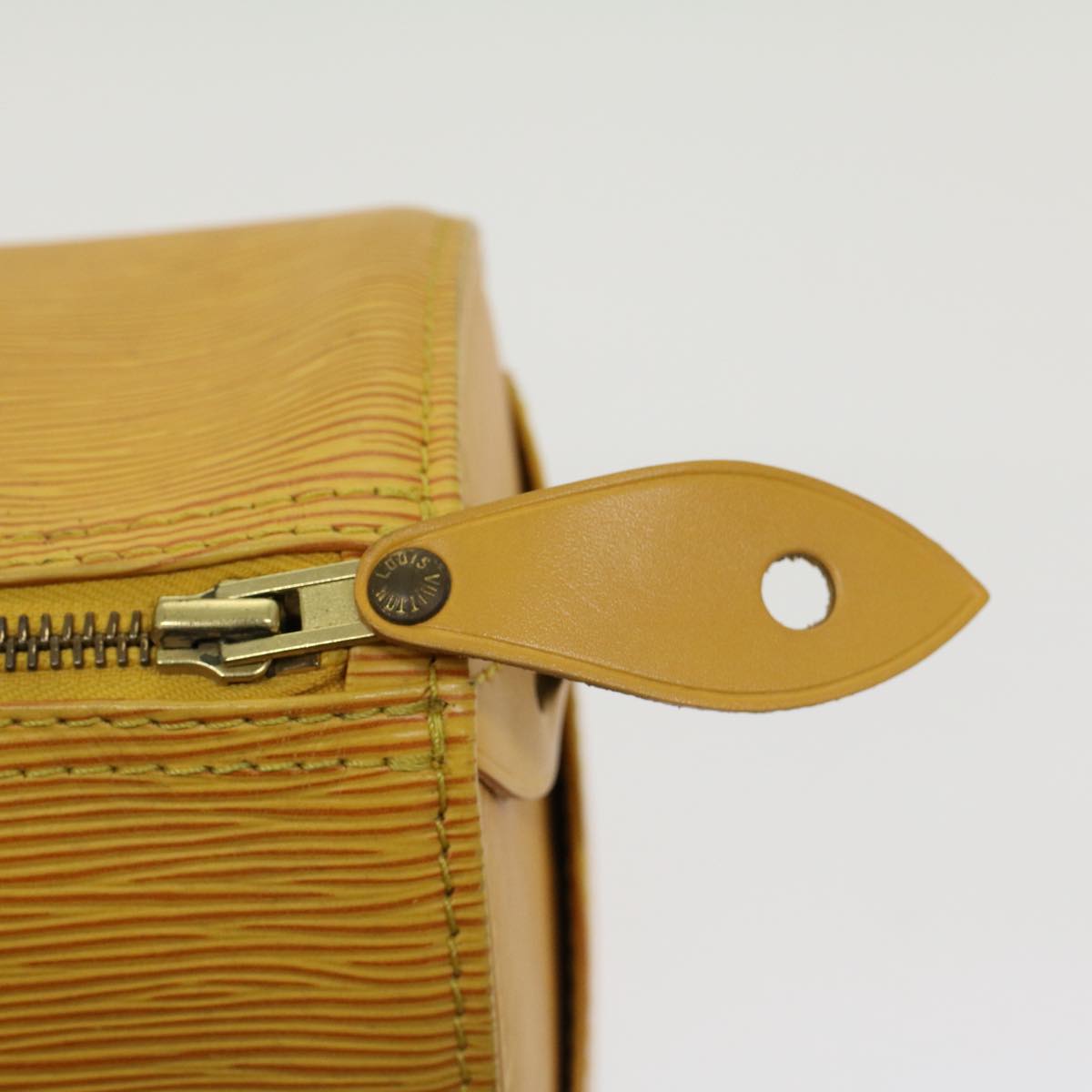 LOUIS VUITTON Epi Speedy 25 Hand Bag Tassili Yellow M43019 LV 45649