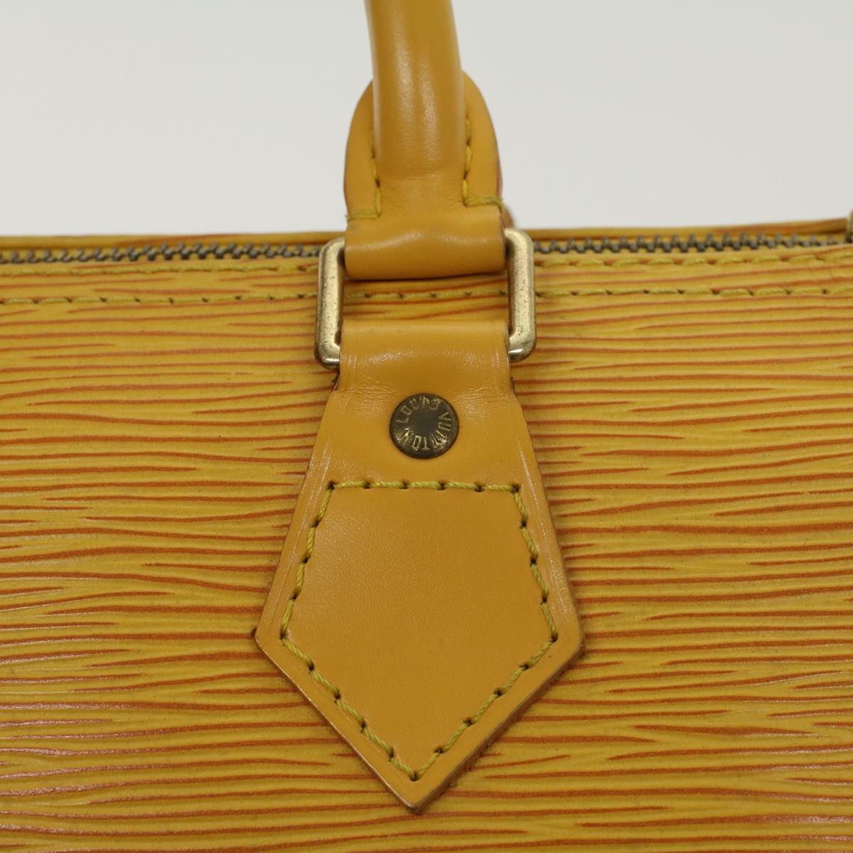 LOUIS VUITTON Epi Speedy 25 Hand Bag Tassili Yellow M43019 LV 45649