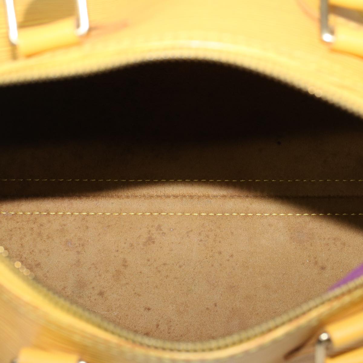 LOUIS VUITTON Epi Speedy 25 Hand Bag Tassili Yellow M43019 LV 45649