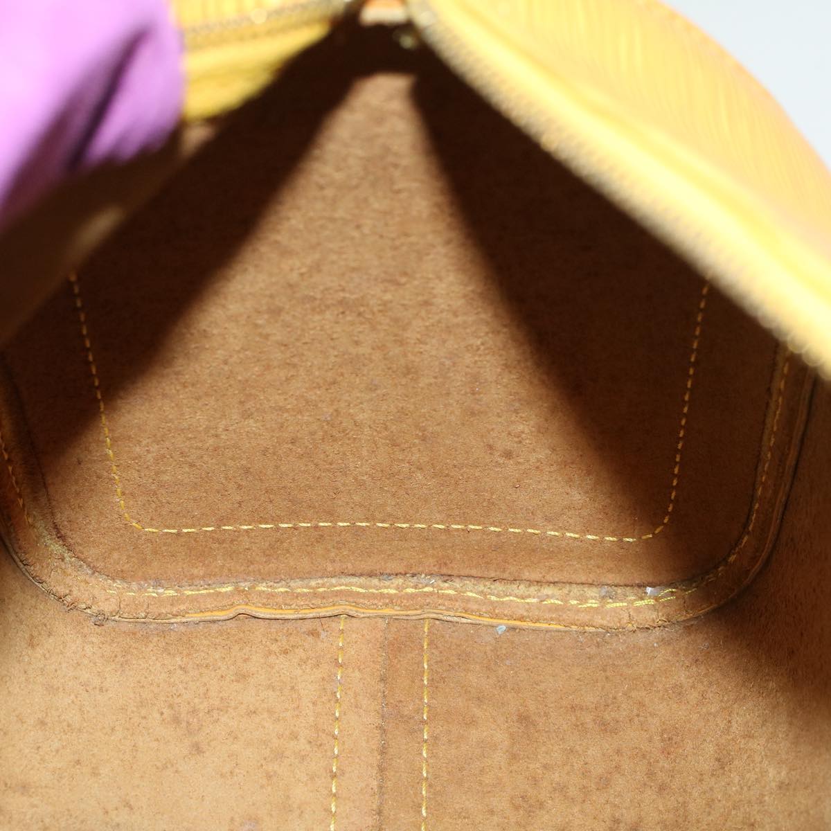 LOUIS VUITTON Epi Speedy 25 Hand Bag Tassili Yellow M43019 LV 45649
