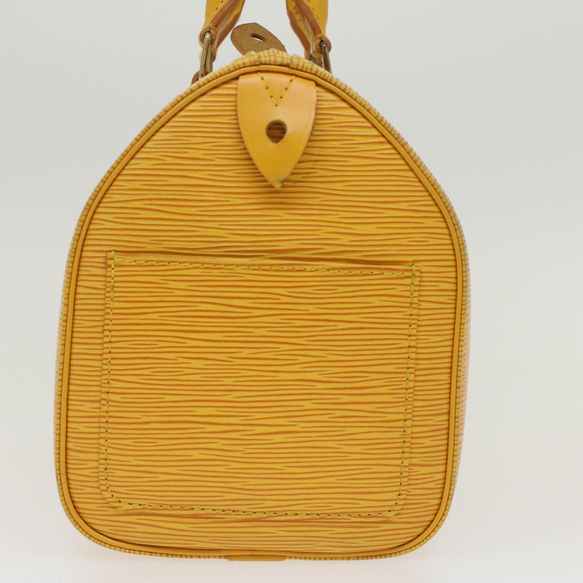 LOUIS VUITTON Epi Speedy 25 Hand Bag Tassili Yellow M43019 LV 45649