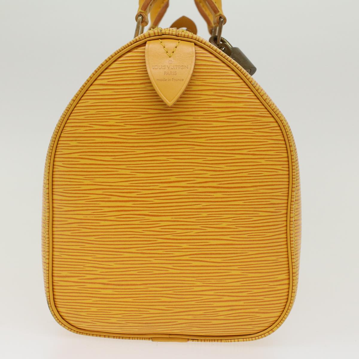 LOUIS VUITTON Epi Speedy 25 Hand Bag Tassili Yellow M43019 LV 45649