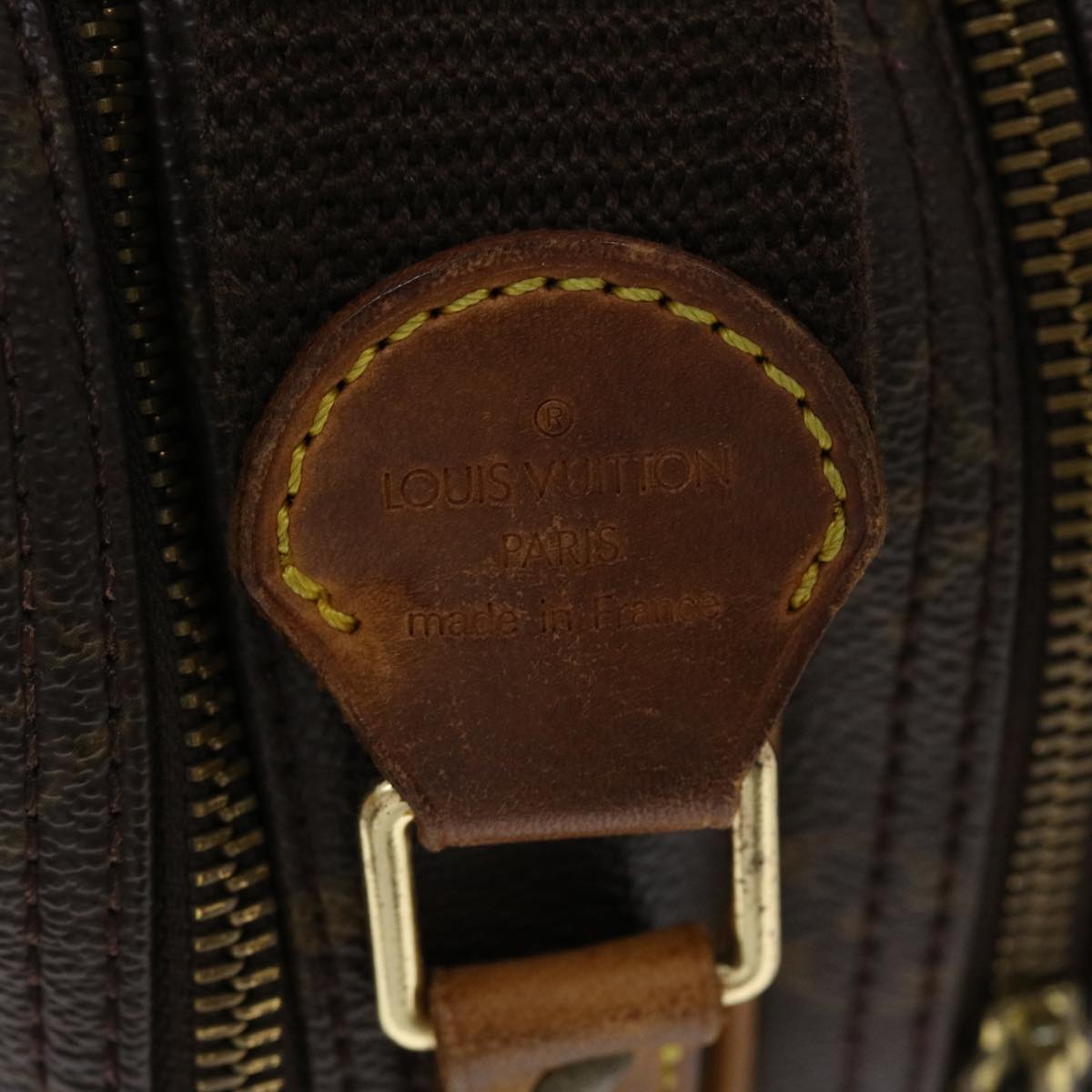 LOUIS VUITTON Monogram Reporter PM Shoulder Bag M45254 LV 45650