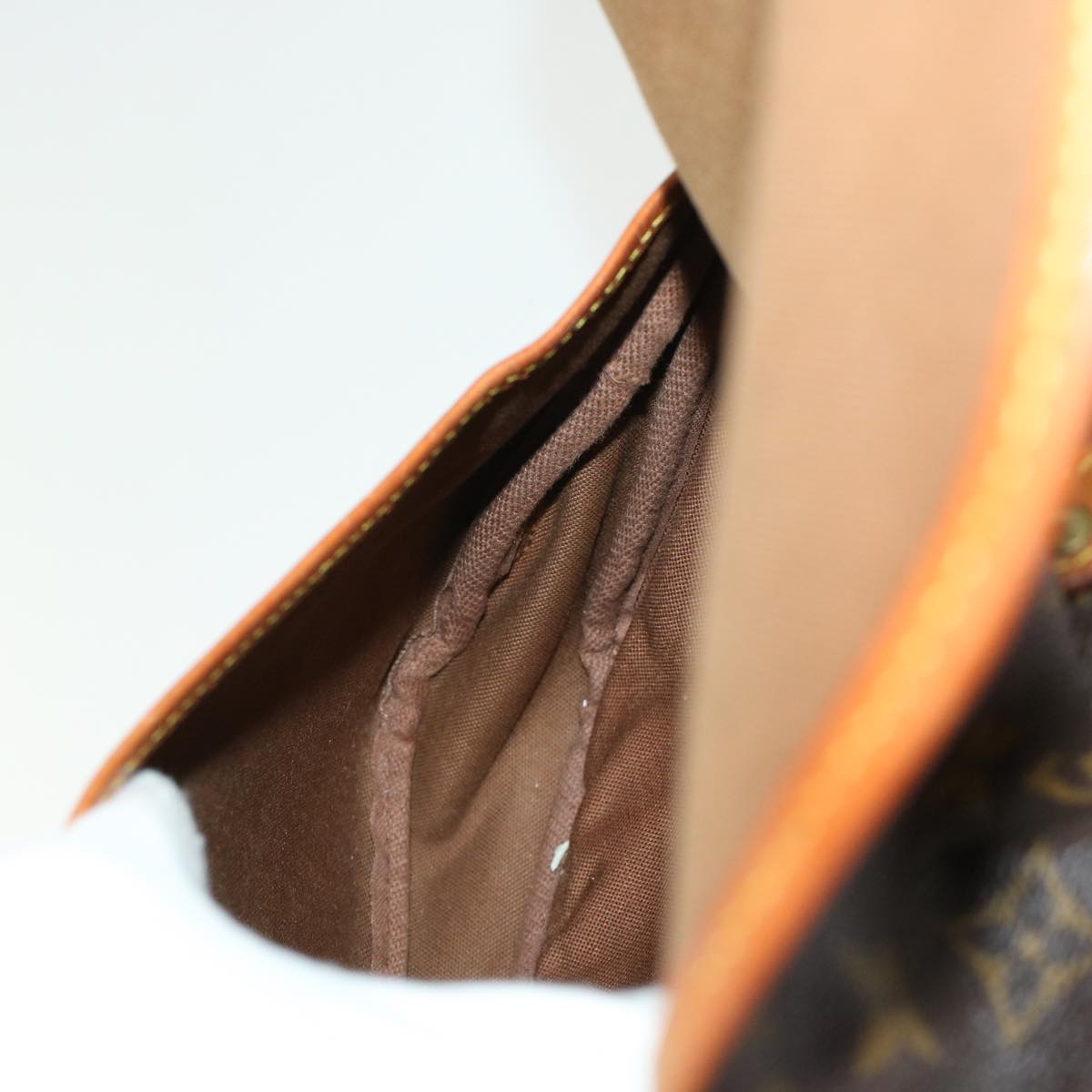LOUIS VUITTON Monogram Saumur 30 Shoulder Bag M42256 LV 45657