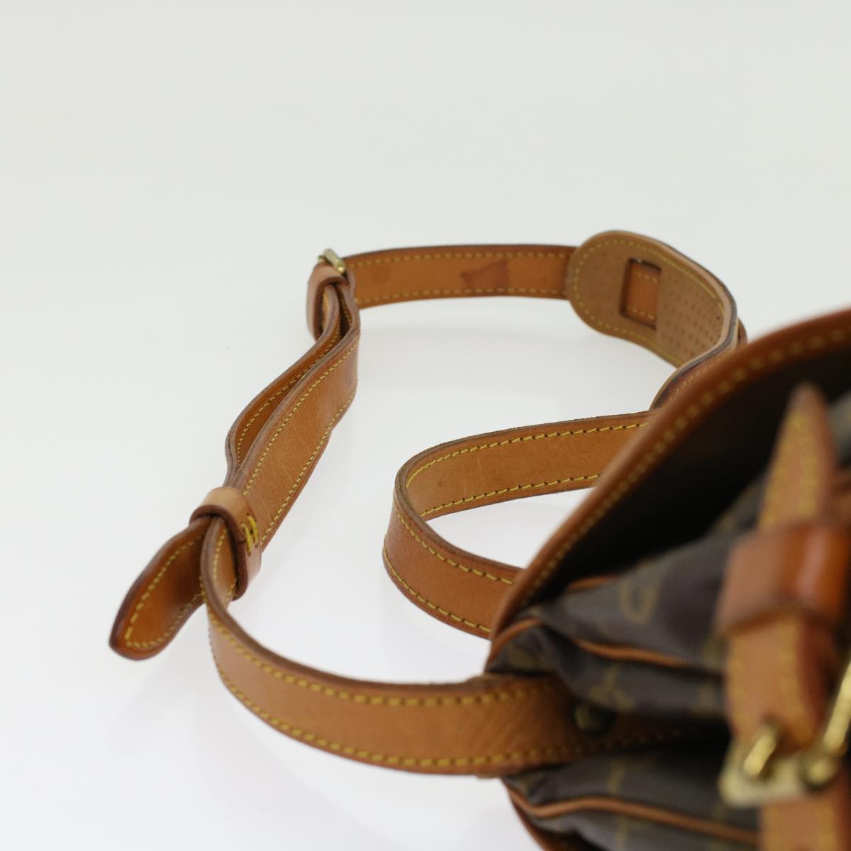 LOUIS VUITTON Monogram Saumur 30 Shoulder Bag M42256 LV 45657