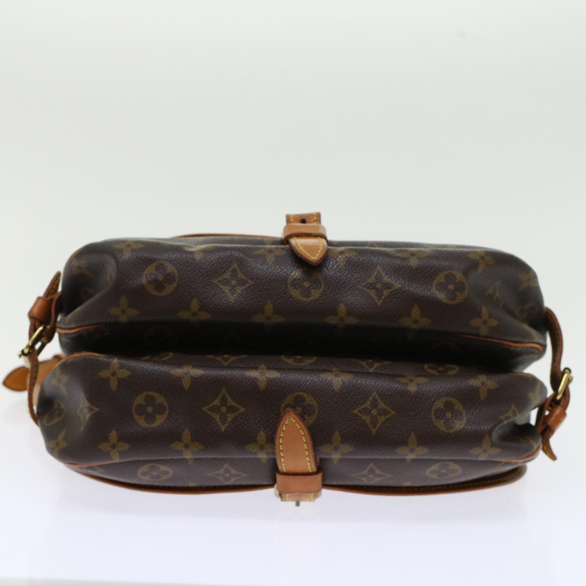 LOUIS VUITTON Monogram Saumur 30 Shoulder Bag M42256 LV 45657