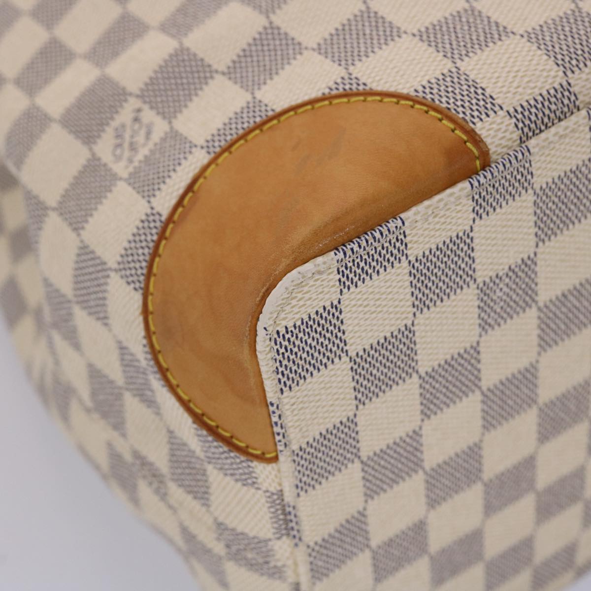 LOUIS VUITTON Damier Azur Hampstead MM Tote Bag N51206 LV 45660