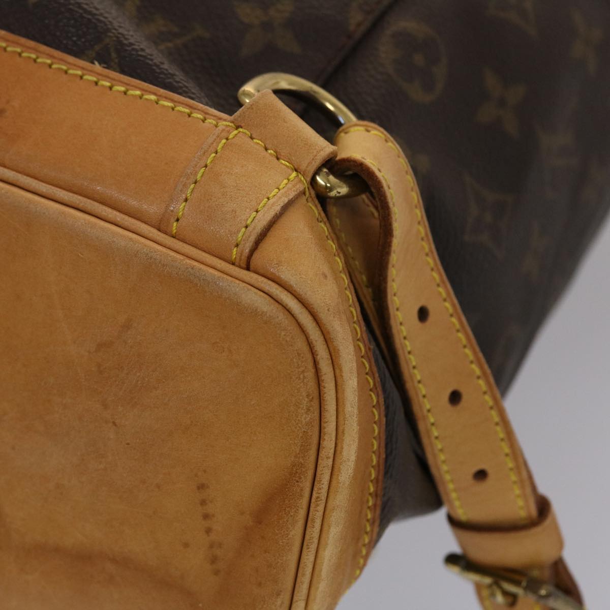 LOUIS VUITTON Monogram Montsouris GM Backpack M51135 LV 45662
