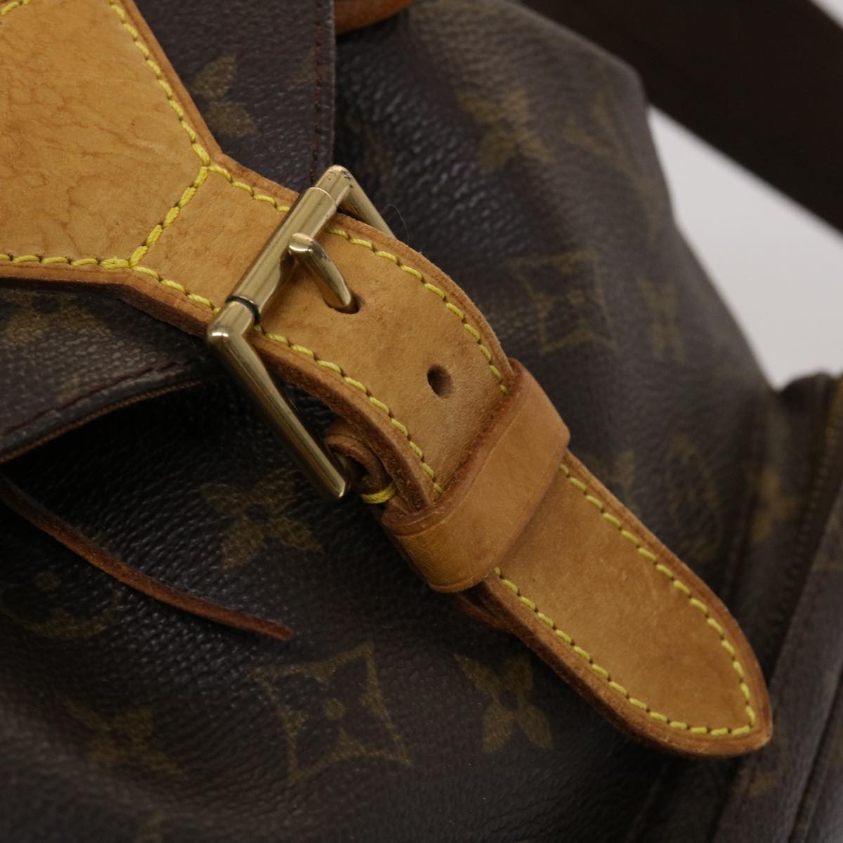 LOUIS VUITTON Monogram Montsouris GM Backpack M51135 LV 45662