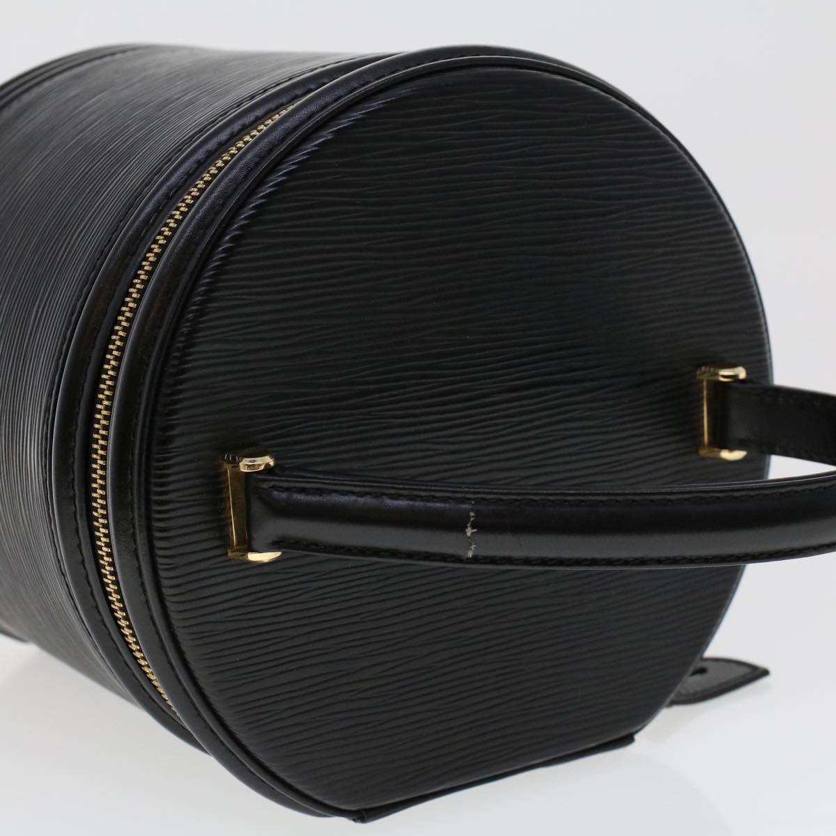 LOUIS VUITTON Epi Cannes Hand Bag Black M48032 LV 45665