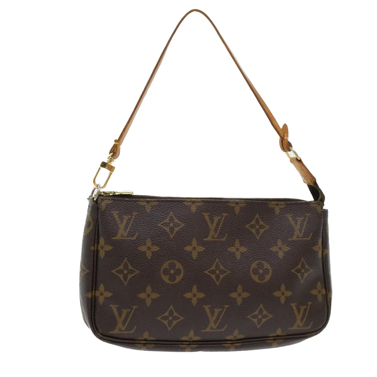 LOUIS VUITTON Monogram Pochette Accessoires Pouch M51980 LV 45667