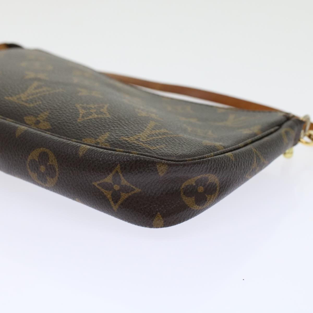 LOUIS VUITTON Monogram Pochette Accessoires Pouch M51980 LV 45667