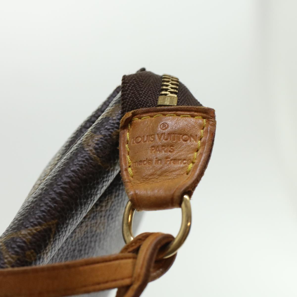LOUIS VUITTON Monogram Pochette Accessoires Pouch M51980 LV 45667